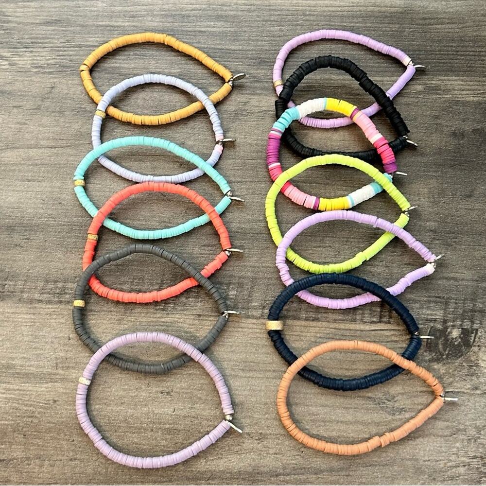 Lot of 13 RLXCL CS RLC stretch Bracelets Rachel Lynn x Corrie Lynn